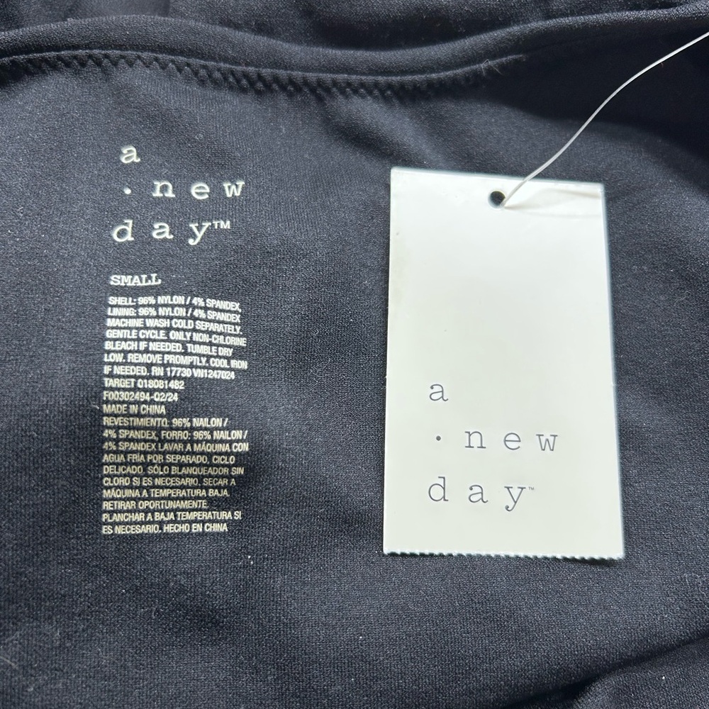 a new day Black Ruched Long Sleeve Top - Picture 3 of 3
